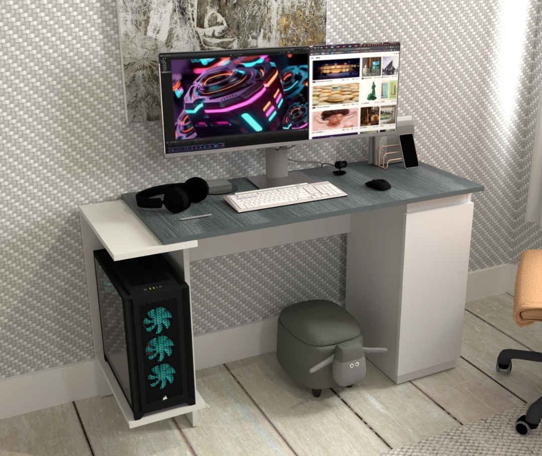 Level Desk gamer moderno y atrevido*