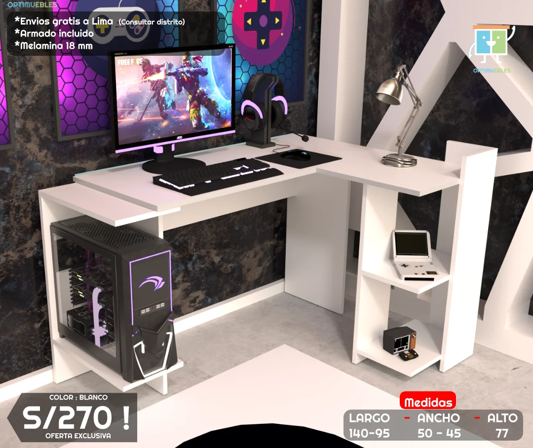 Nova Desk amplio y moderno