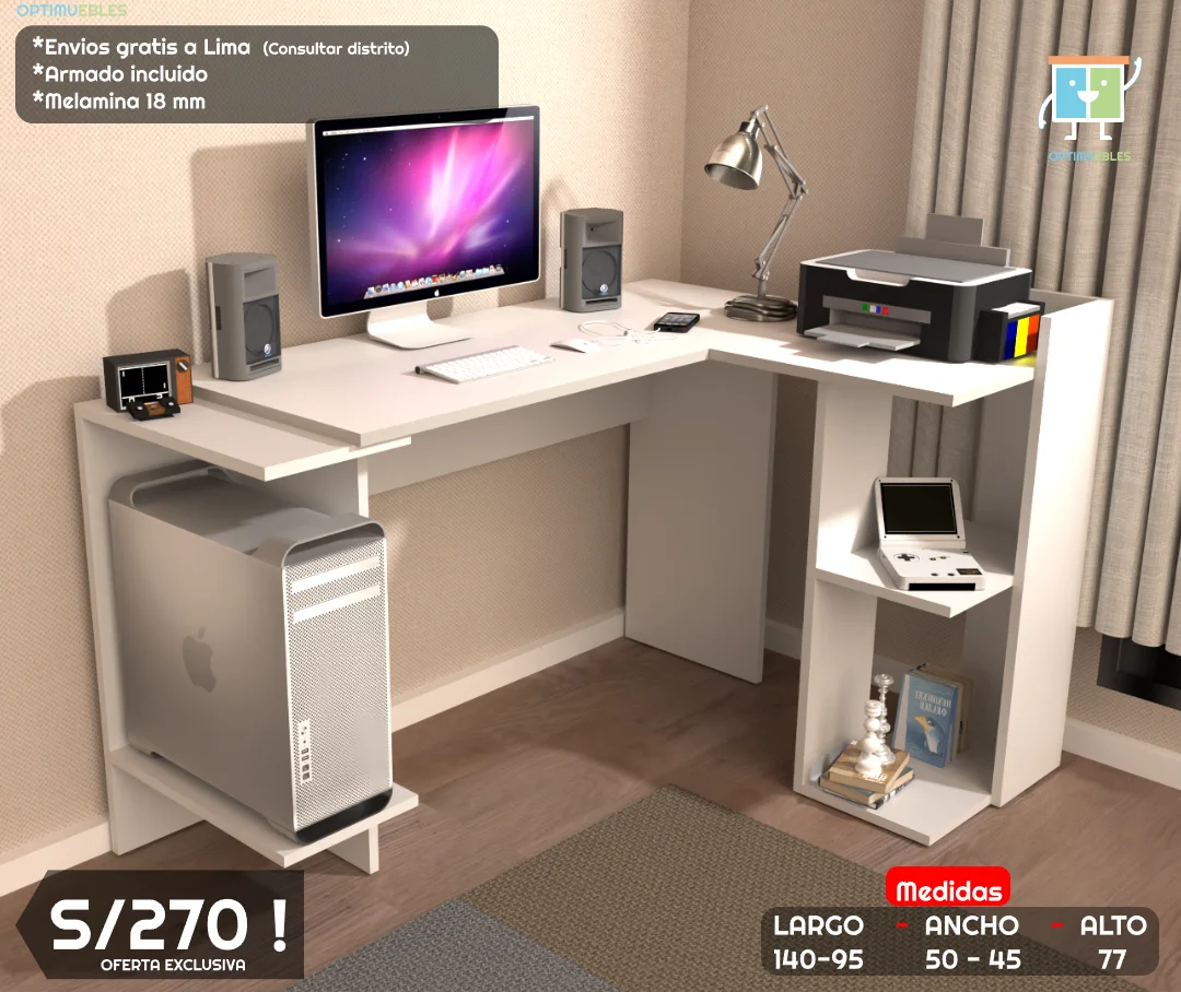 Nova Desk amplio y moderno