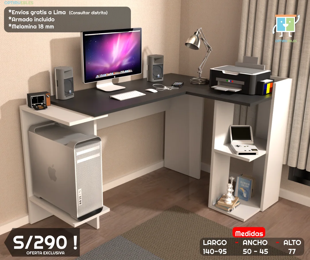 Nova Desk amplio y moderno