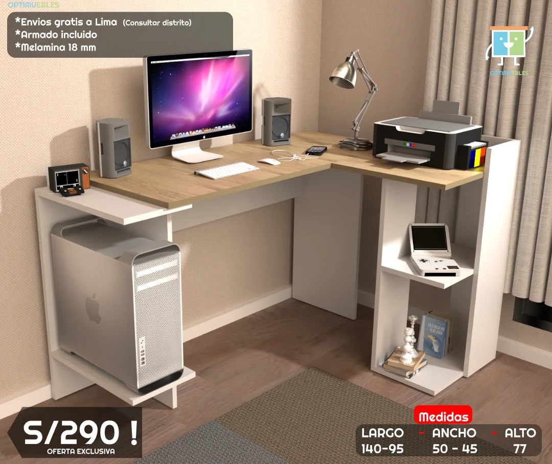 Nova Desk amplio y moderno